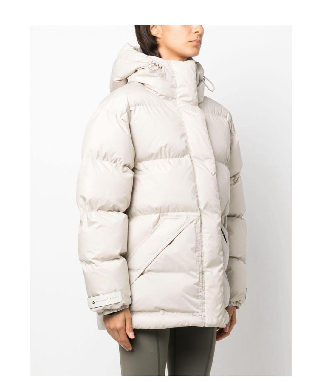 ADIDAS BY STELLA MCCARTNEY Бежевый пуховик, фото 5