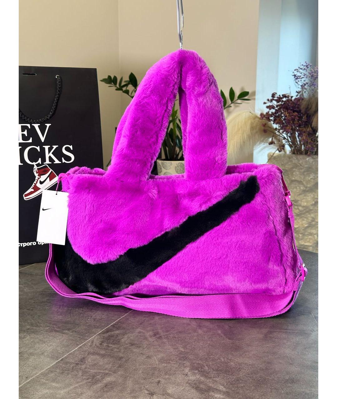 NIKE Розовая сумка тоут, фото 2