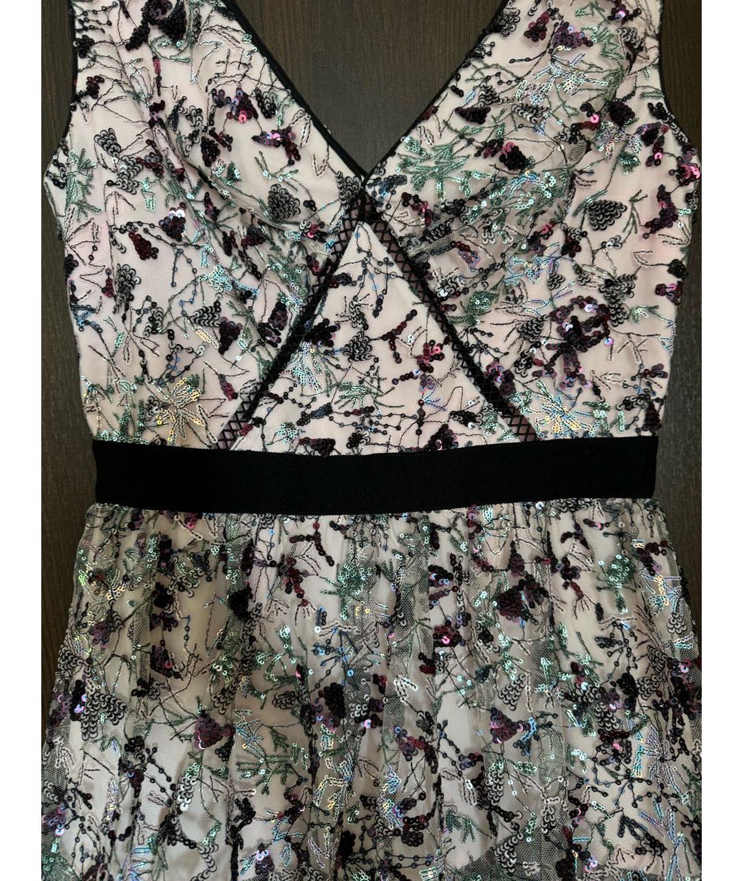 SELF-PORTRAIT Мульти коктейльное платье, фото 4