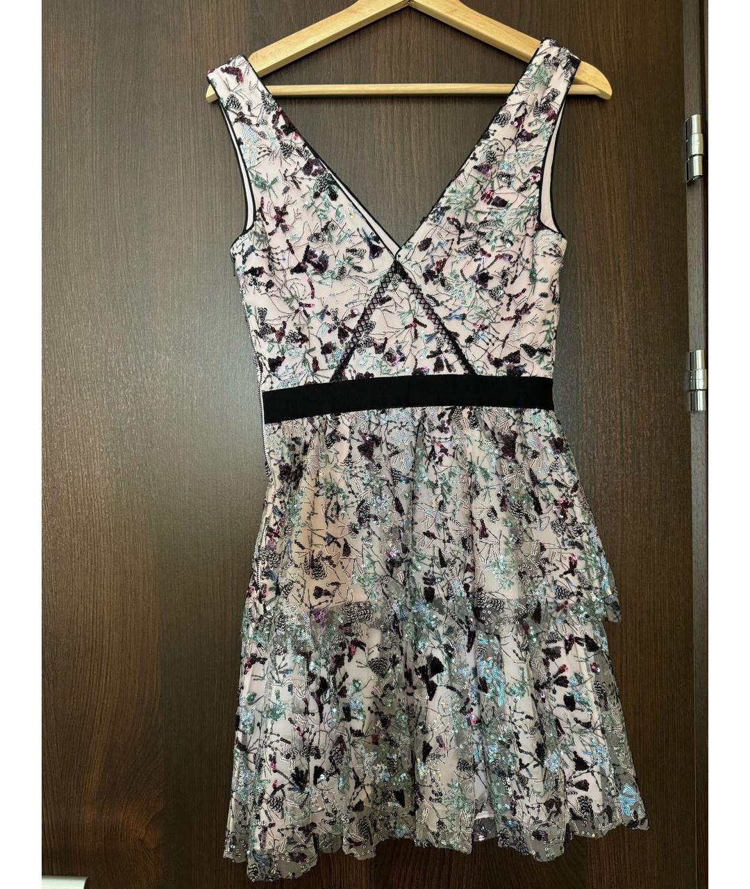 SELF-PORTRAIT Мульти коктейльное платье, фото 2