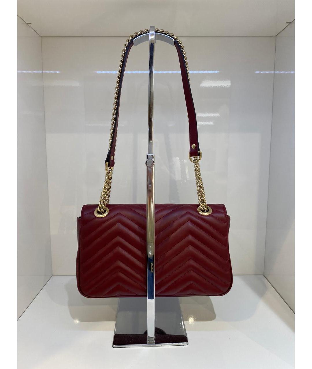 GUCCI Бордовая сумка через плечо, фото 2