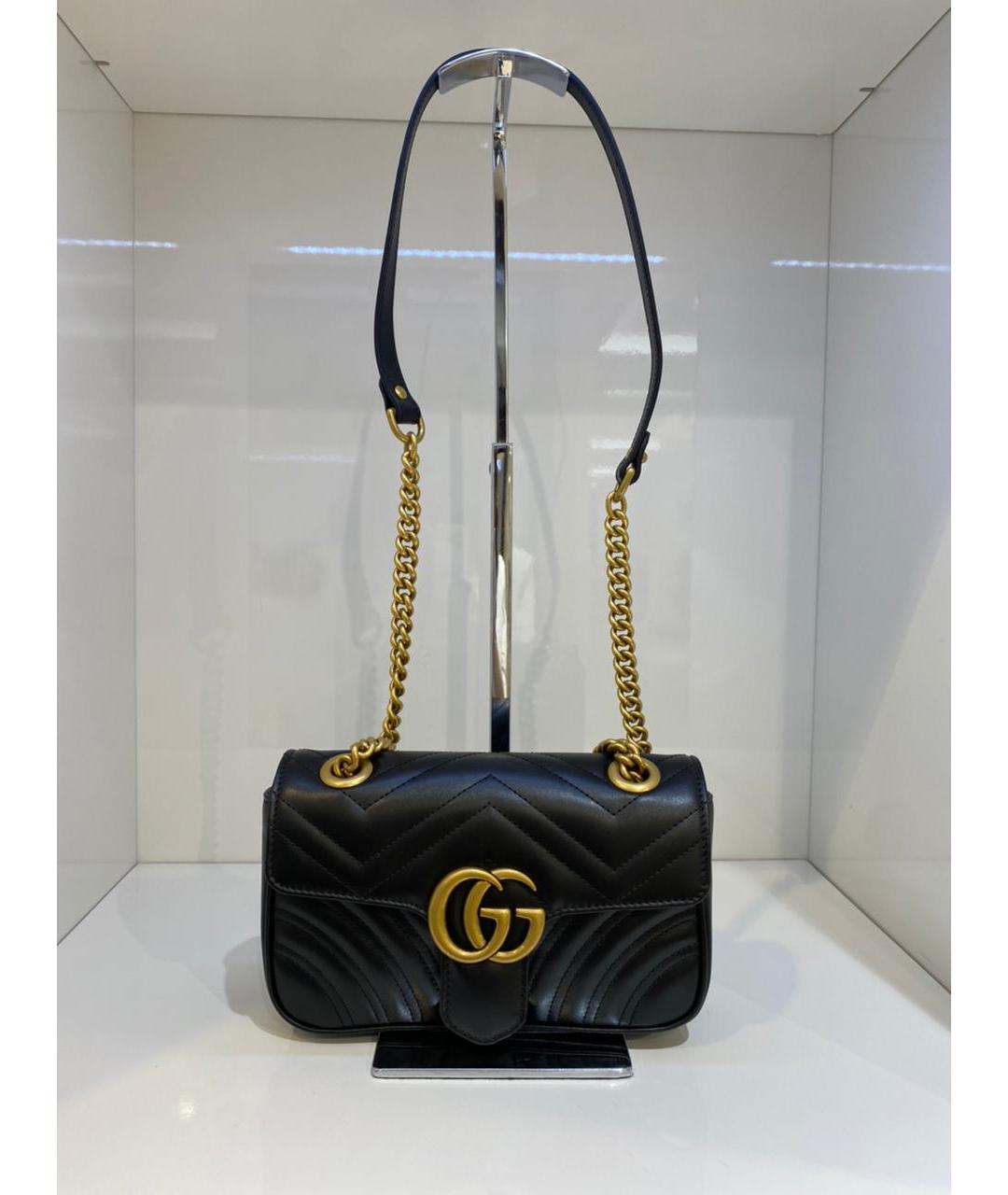 GUCCI Черная сумка через плечо, фото 3