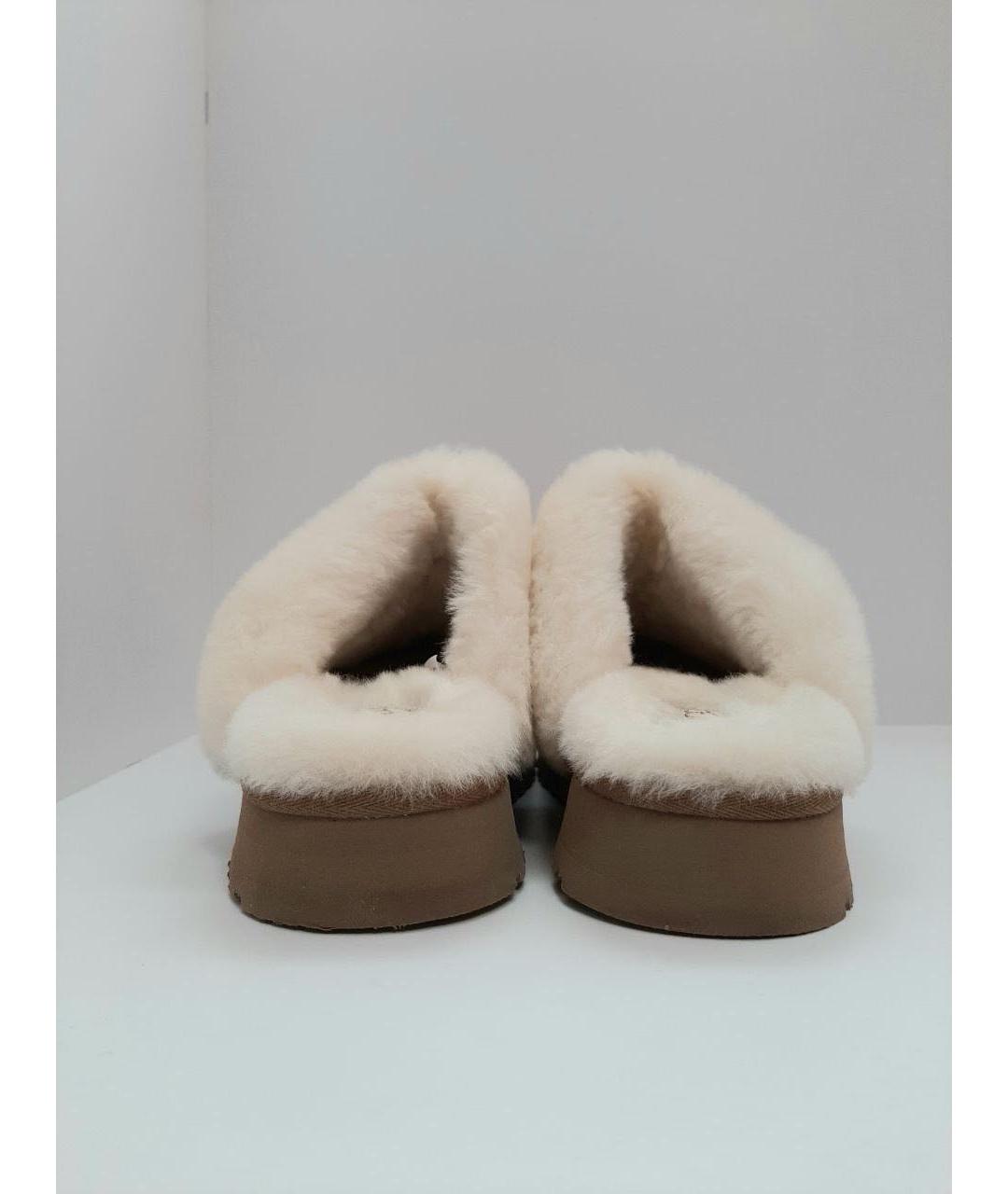 UGG AUSTRALIA Коричневые замшевые ботинки, фото 4