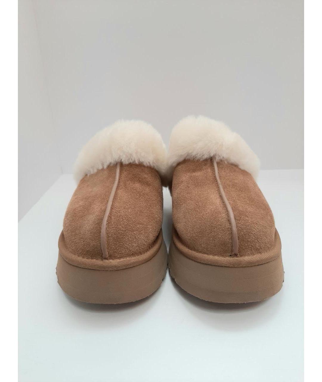 UGG AUSTRALIA Коричневые замшевые ботинки, фото 2