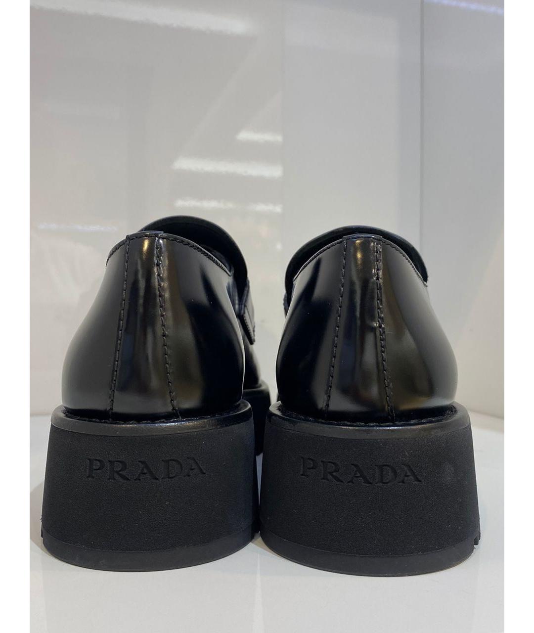 PRADA Черные лоферы, фото 2