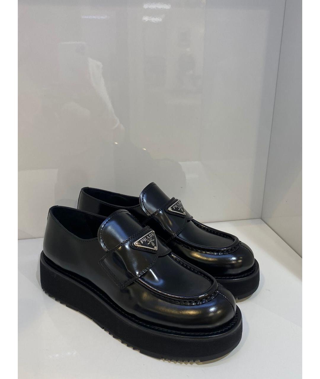 PRADA Черные лоферы, фото 3