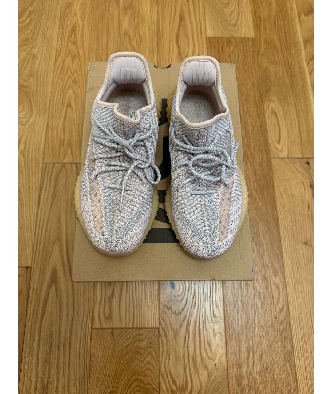 ADIDAS YEEZY Текстильные низкие кроссовки / кеды, фото 2