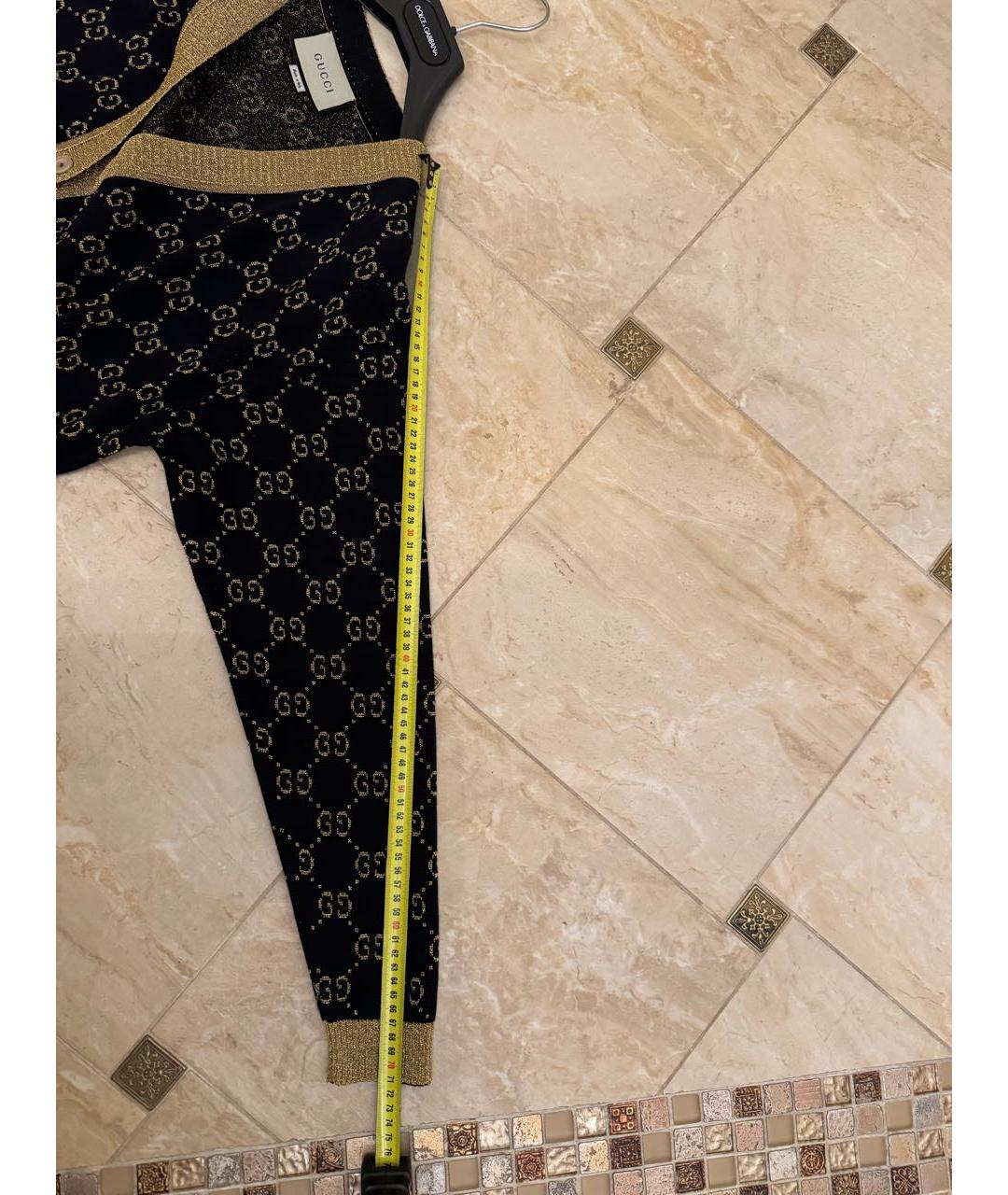 GUCCI Черный шерстяной джемпер / свитер, фото 5