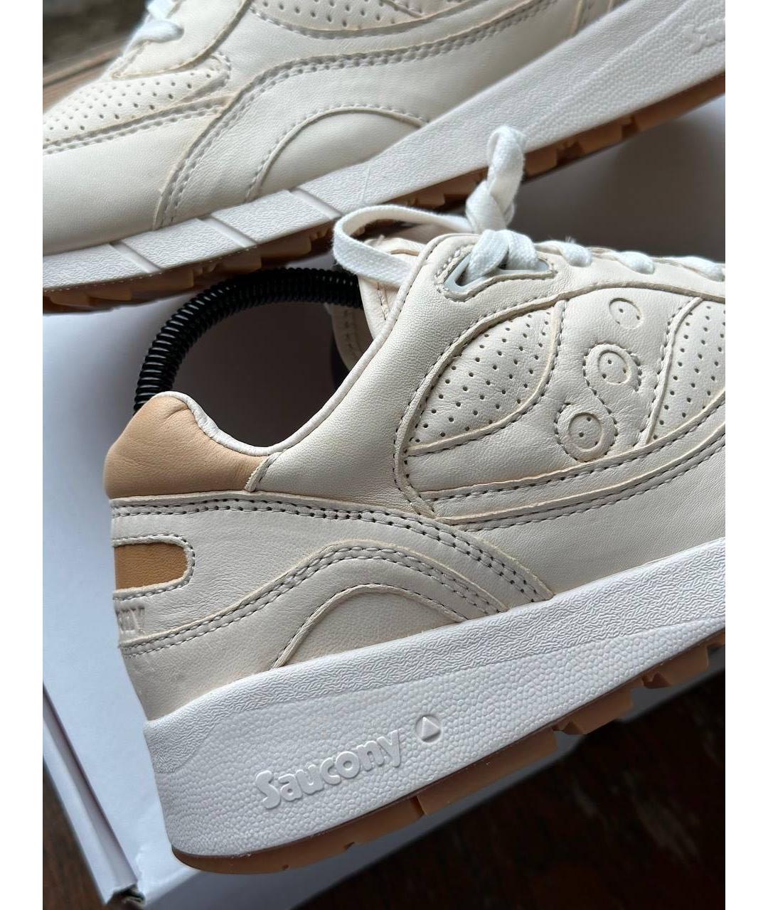 SAUCONY Бежевые низкие кроссовки / кеды, фото 3