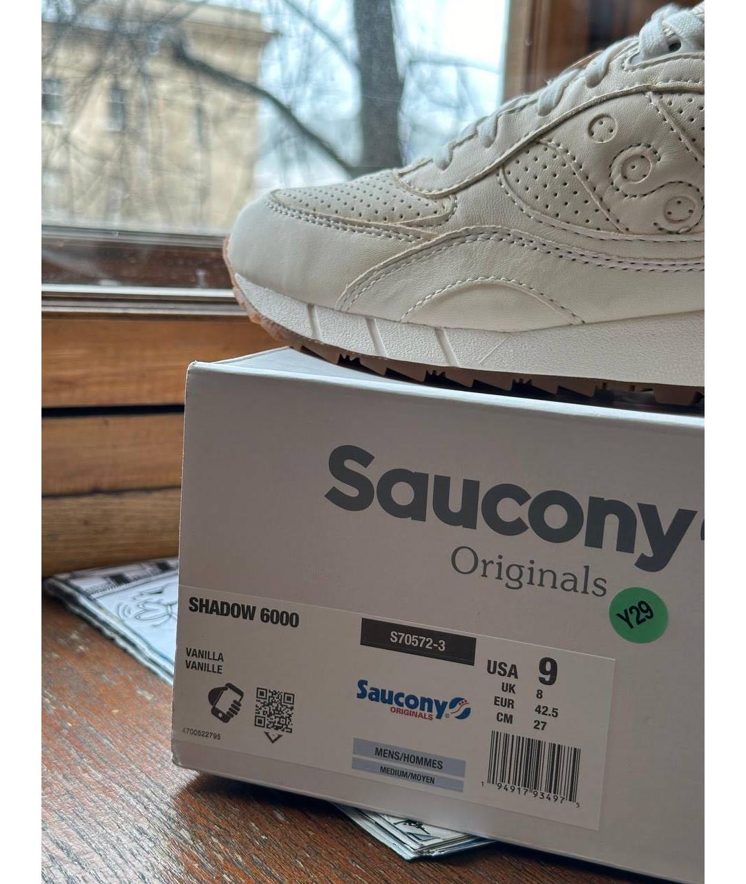 SAUCONY Бежевые низкие кроссовки / кеды, фото 5