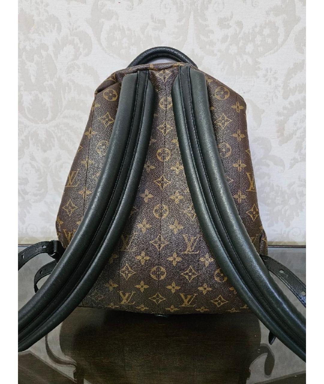 LOUIS VUITTON Коричневая сумка с короткими ручками, фото 3