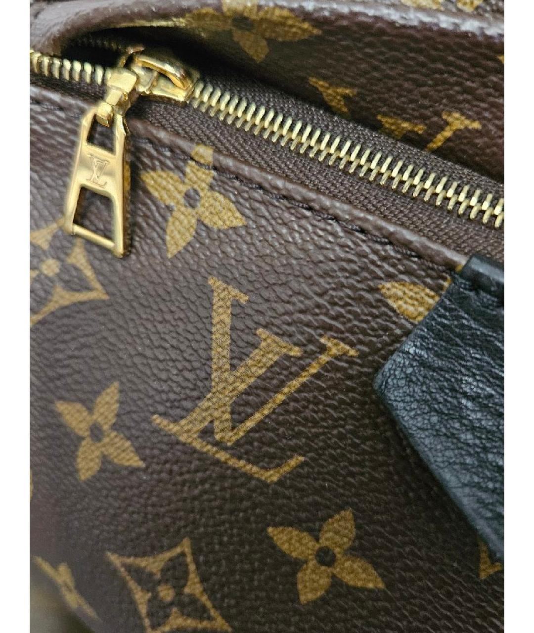 LOUIS VUITTON Коричневая сумка с короткими ручками, фото 6