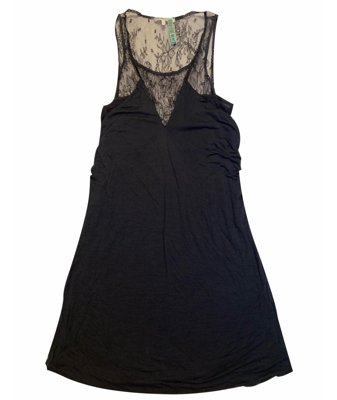 VANESSA BRUNO ATHÉ Антрацитовое коктейльное платье, фото 1