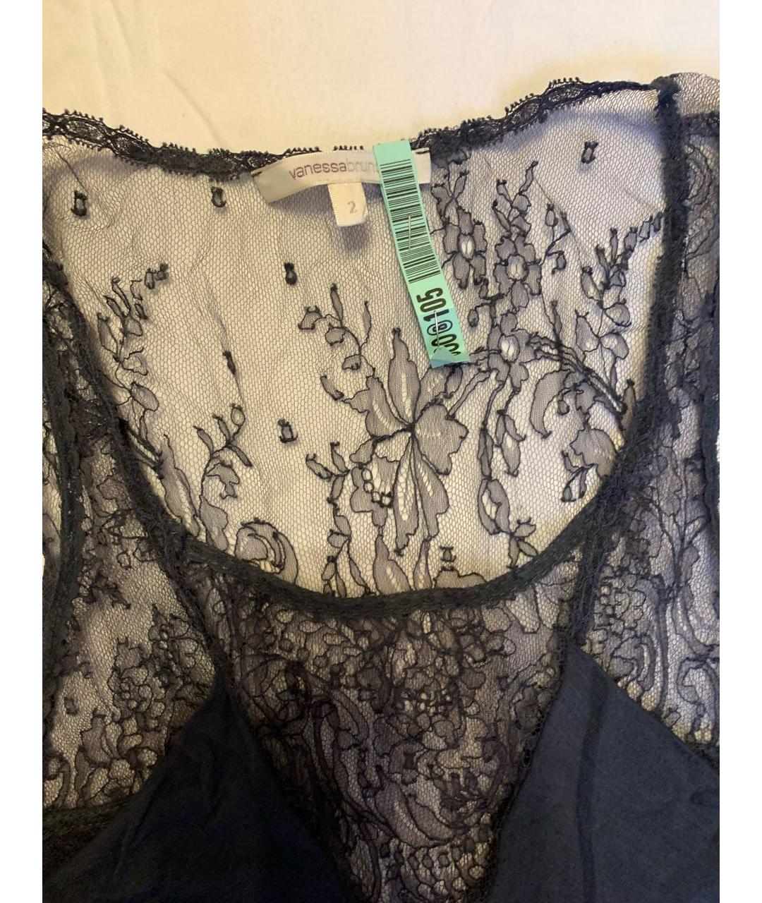 VANESSA BRUNO ATHÉ Антрацитовое коктейльное платье, фото 2