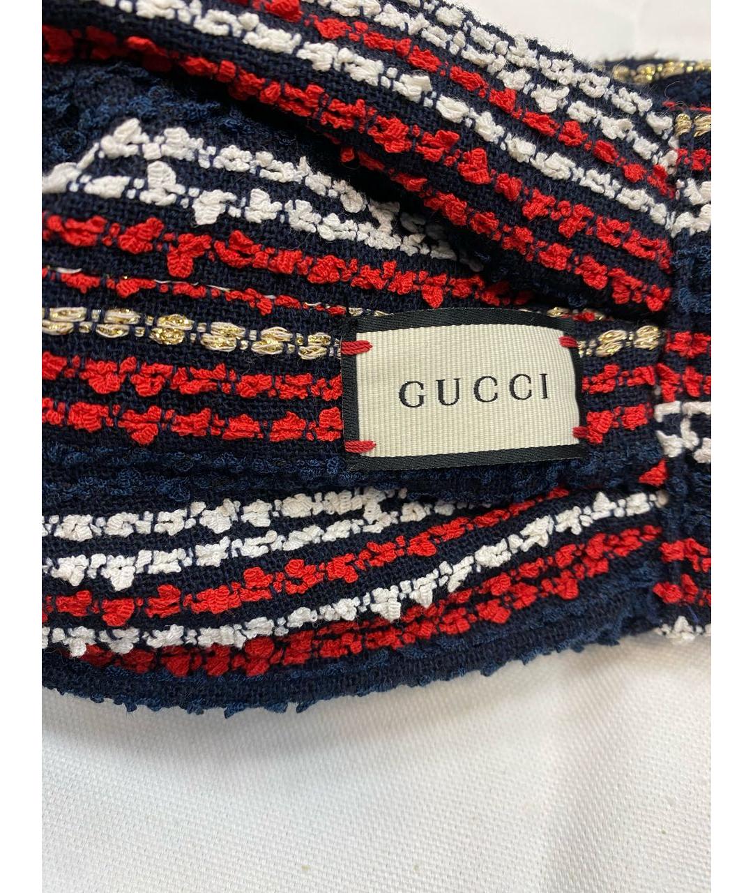 GUCCI Мульти хлопковая повязка на голову, фото 3