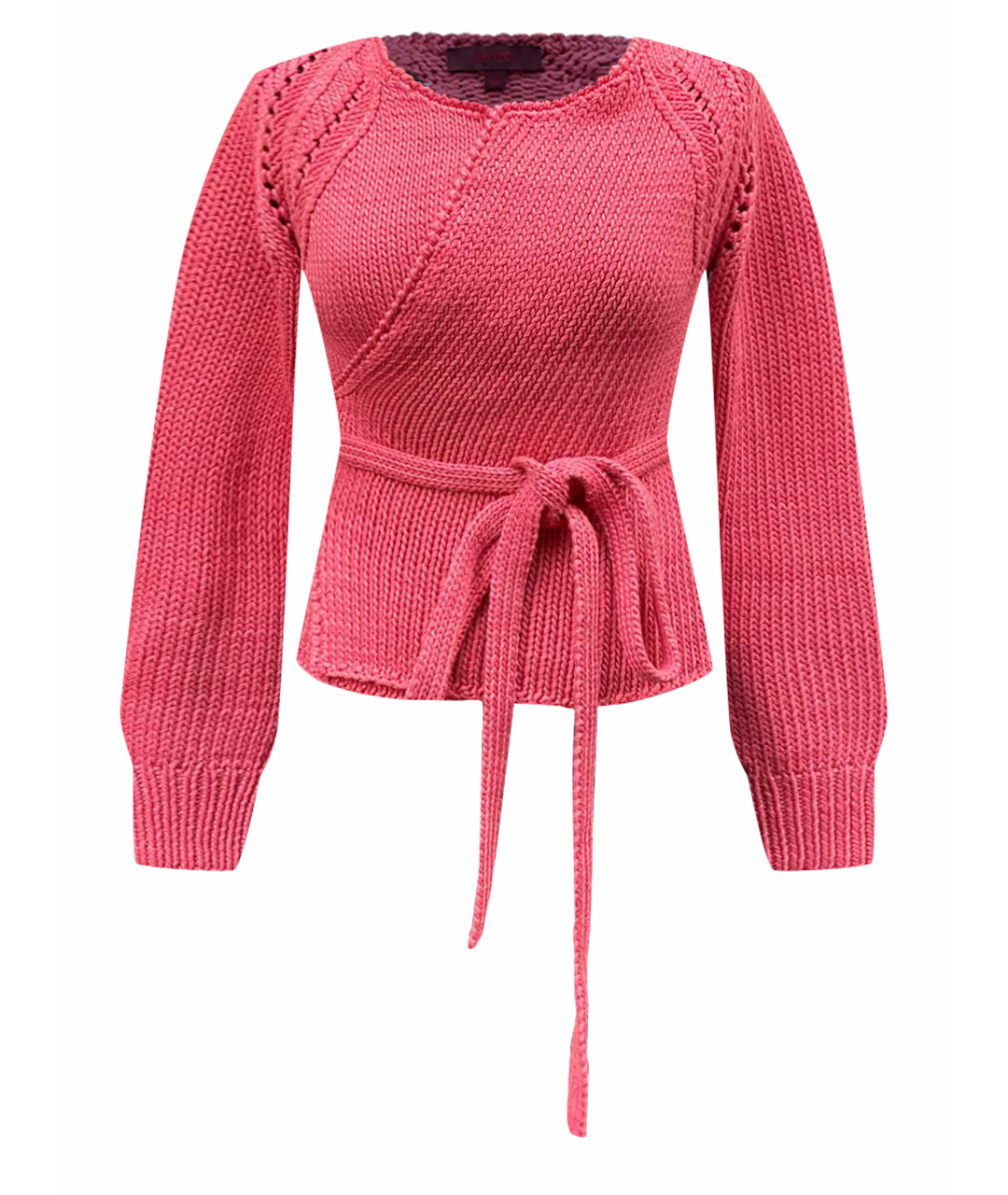 KENZO VINTAGE Розовый хлопковый джемпер / свитер, фото 1