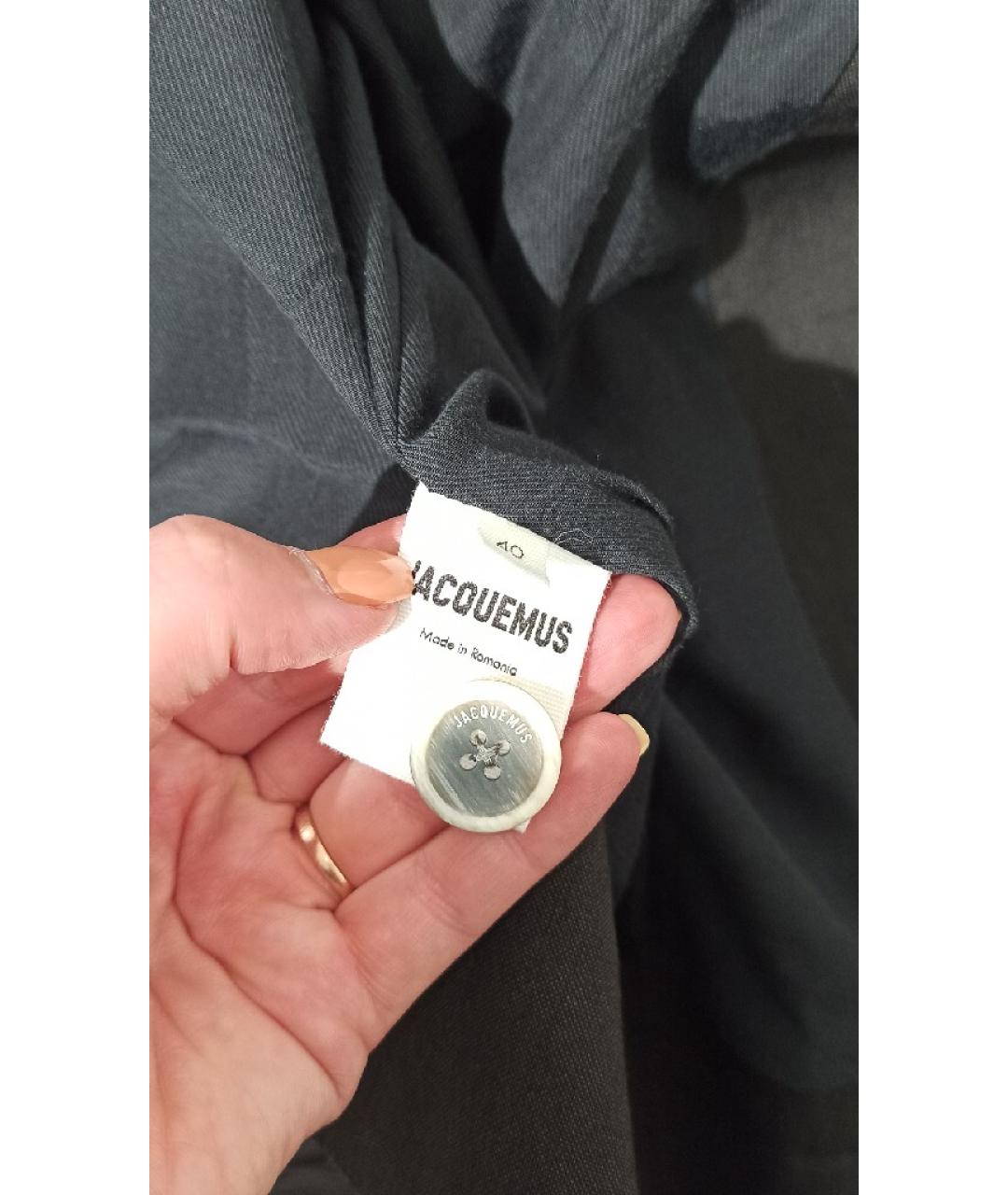 JACQUEMUS Черный жакет/пиджак, фото 5