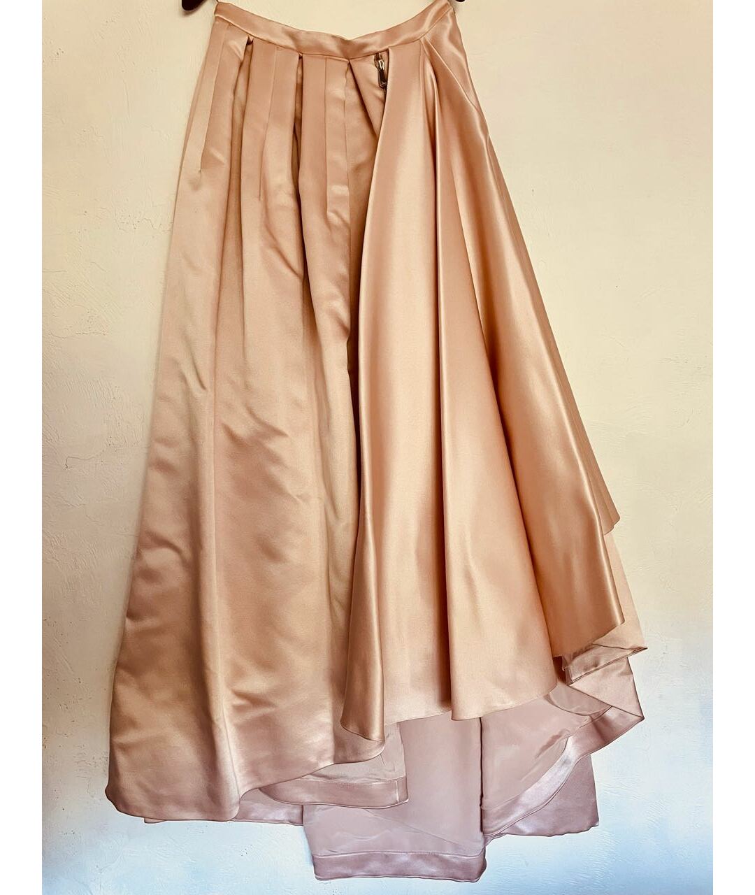 CHRISTIAN DIOR PRE-OWNED Розовая шелковая юбка макси, фото 5