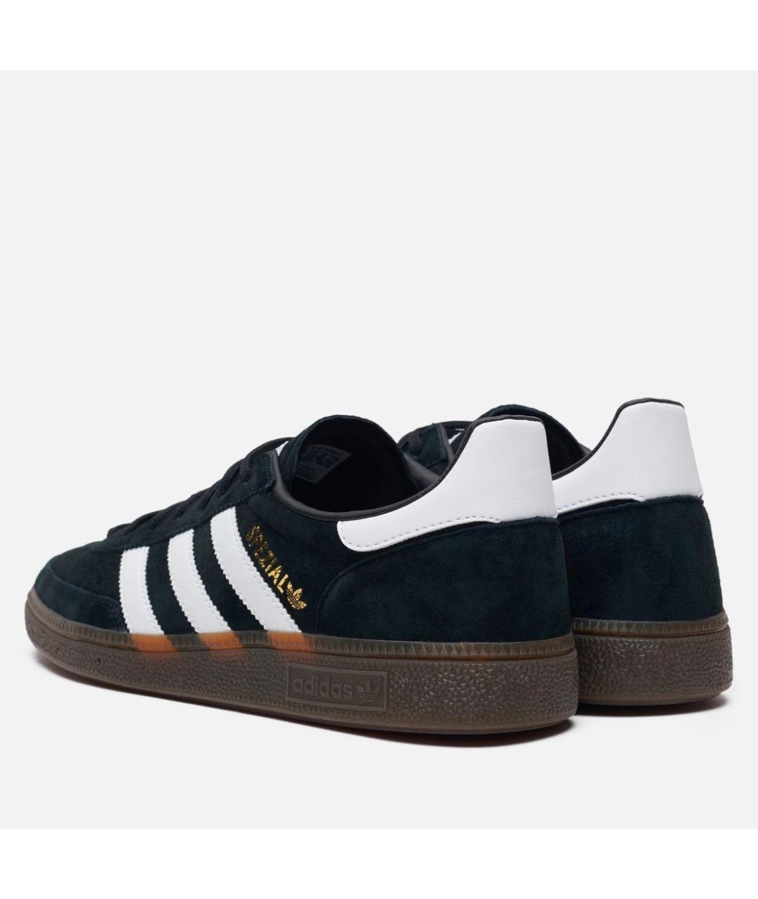 ADIDAS Черные замшевые кроссовки, фото 4