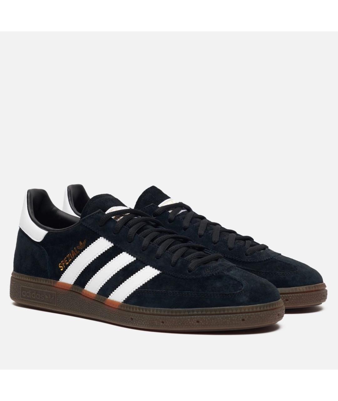 ADIDAS Черные замшевые кроссовки, фото 2