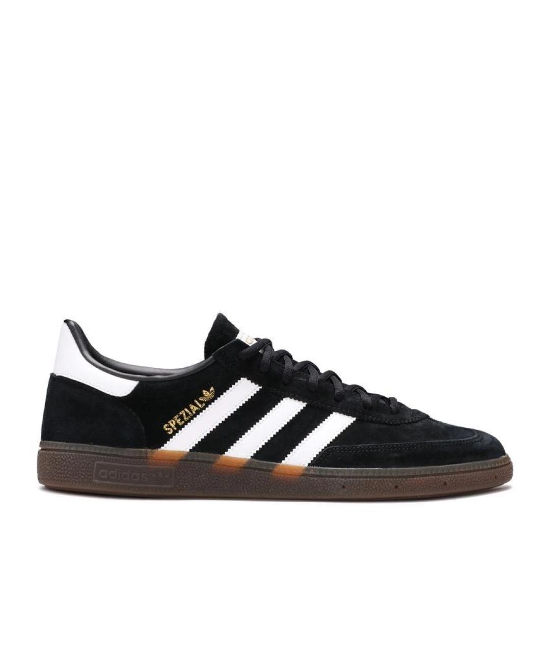 ADIDAS Черные замшевые кроссовки, фото 1
