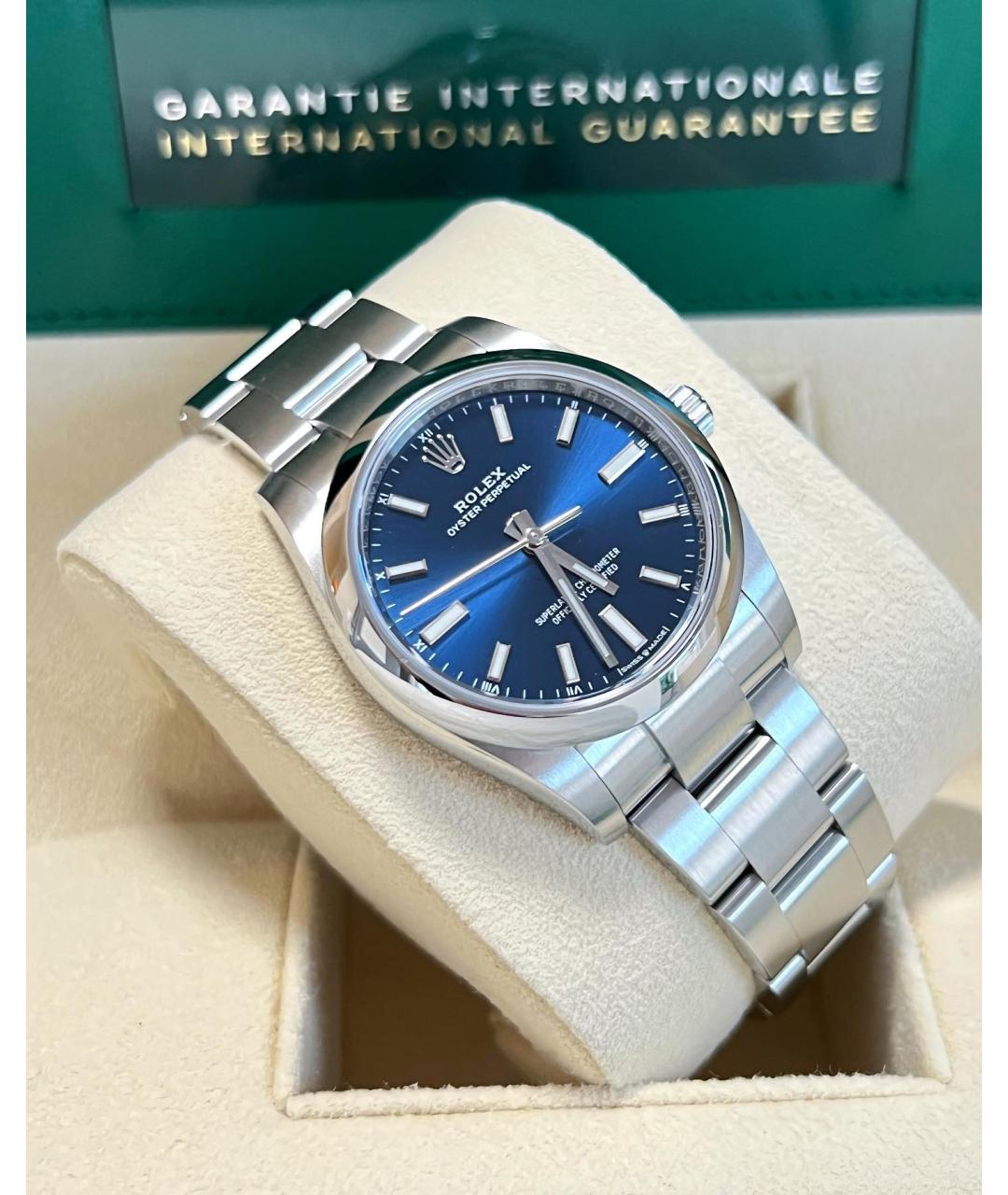 ROLEX Синие часы, фото 4