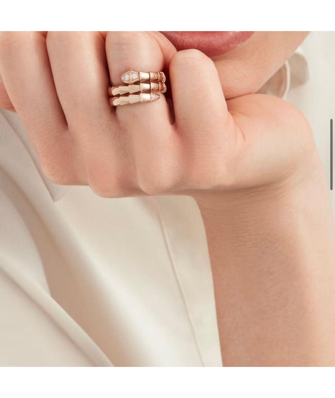 BVLGARI Золотое кольцо из розового золота, фото 4