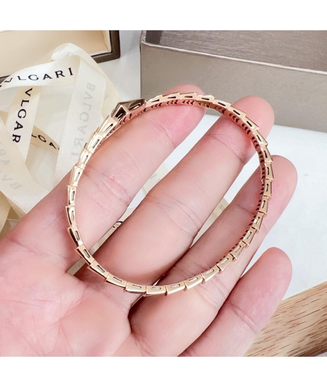 BVLGARI Золотой браслет из желтого золота, фото 4