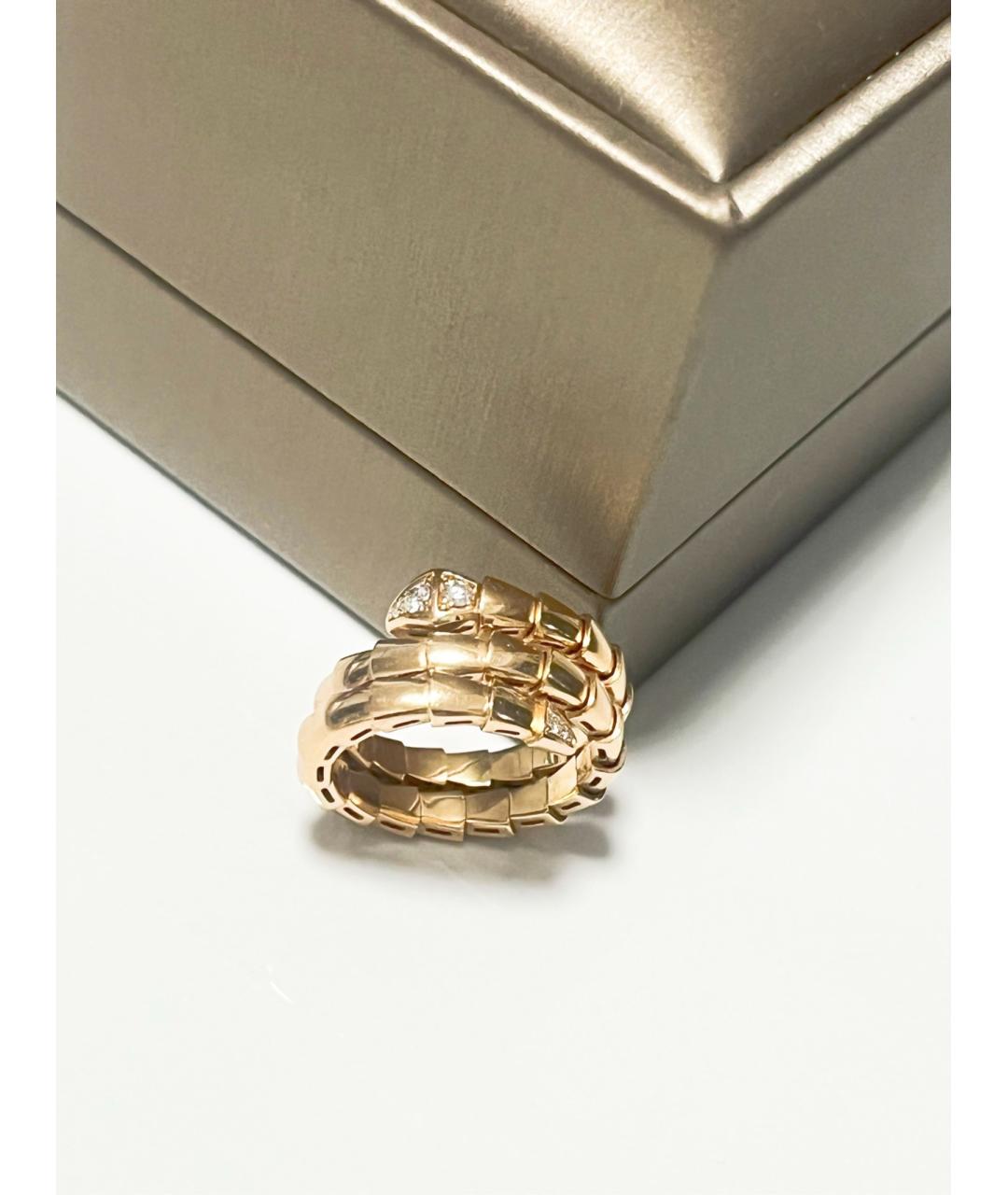 BVLGARI Золотое кольцо из розового золота, фото 4