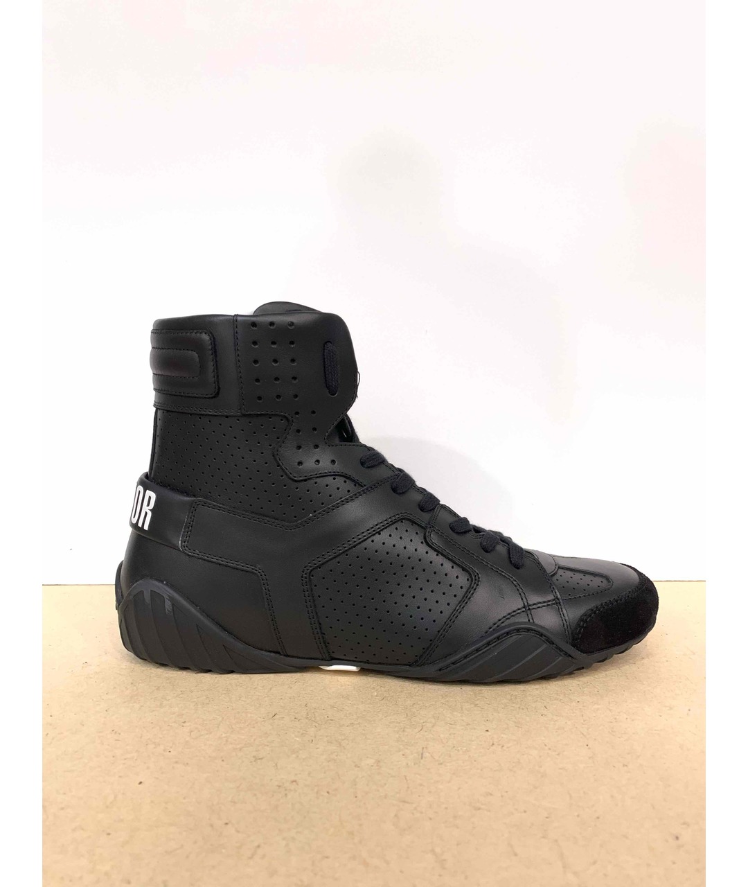 CHRISTIAN DIOR PRE-OWNED Черные кожаные кроссовки, фото 6