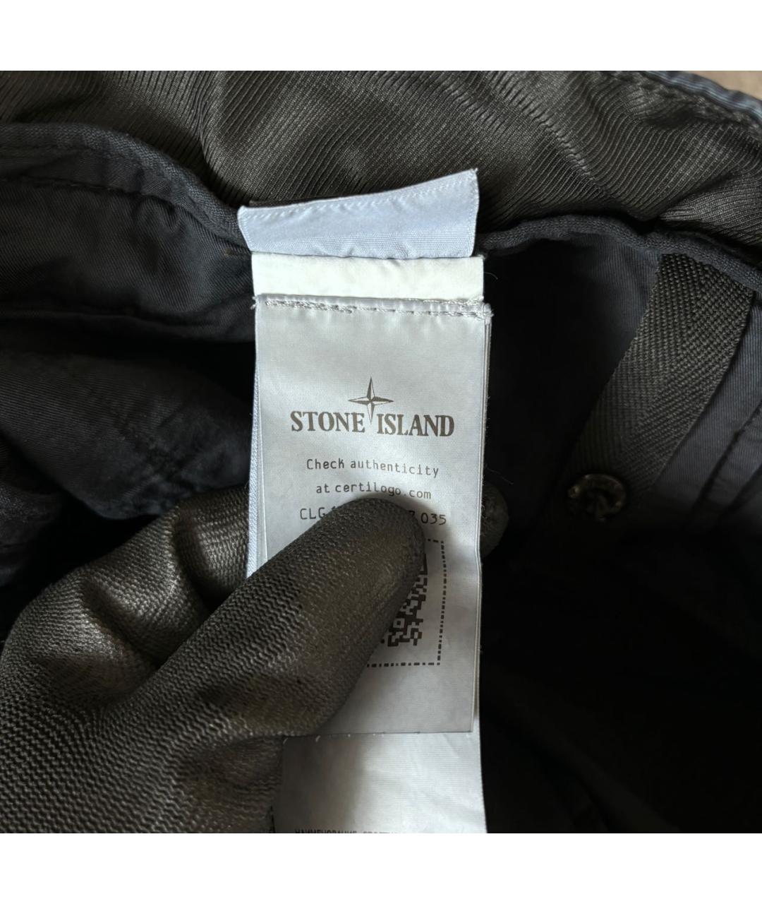 STONE ISLAND Темно-синие шорты, фото 6