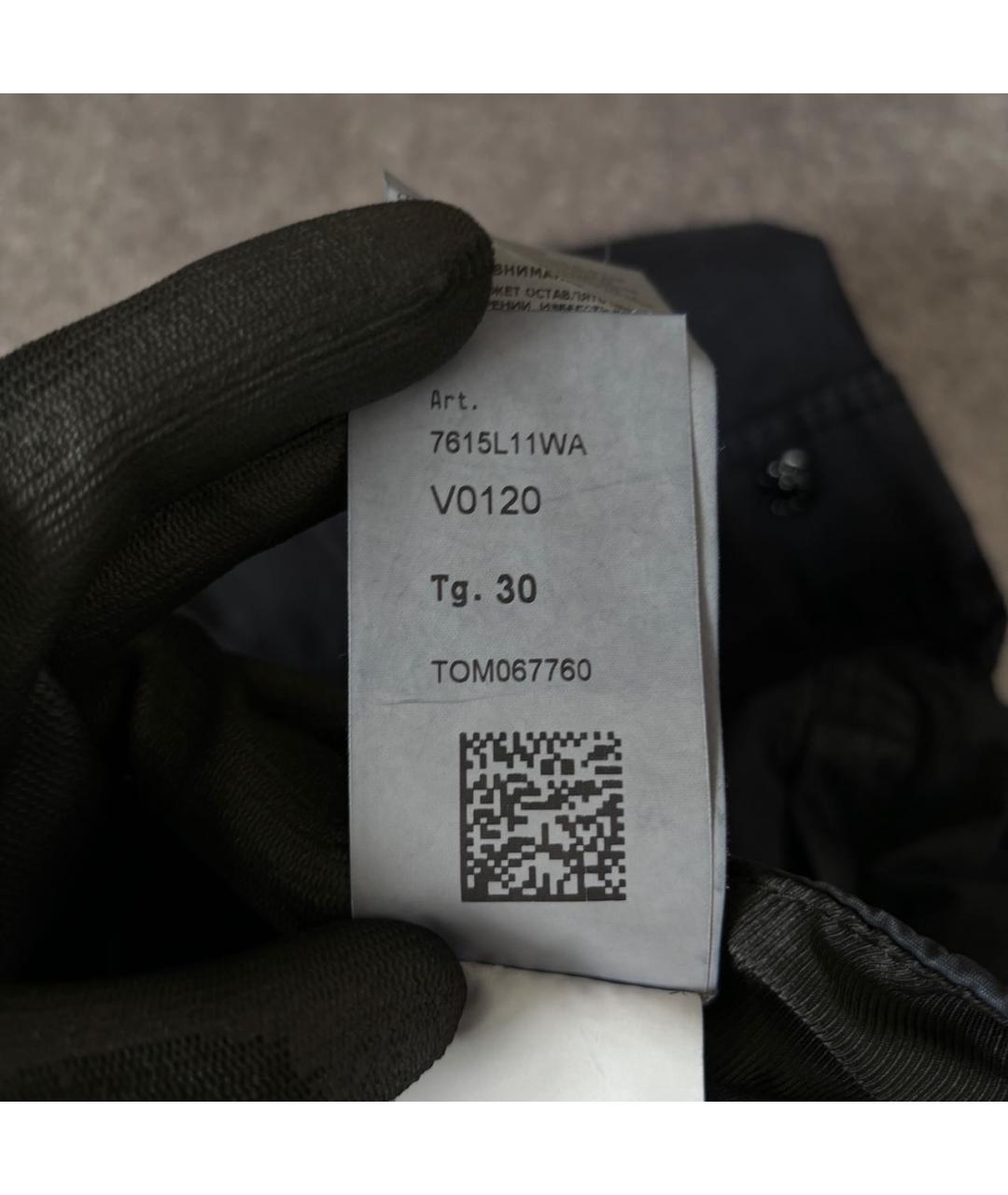 STONE ISLAND Темно-синие шорты, фото 8