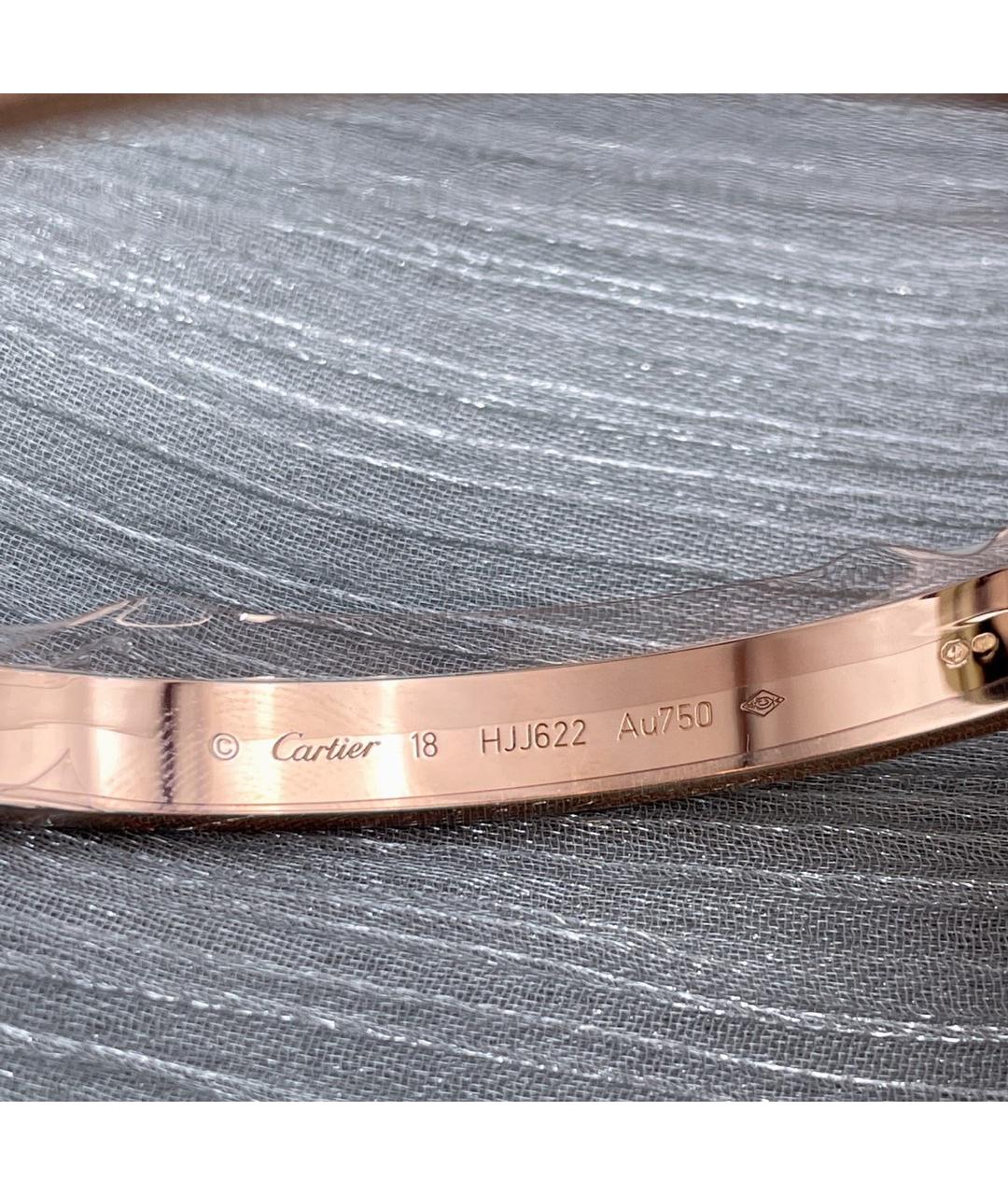 CARTIER Золотой браслет из розового золота, фото 5