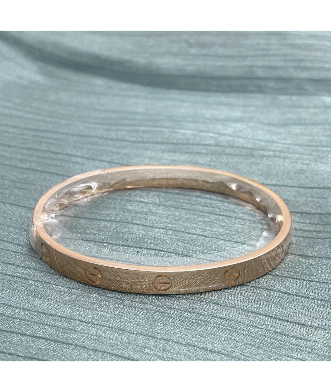 CARTIER Золотой браслет из розового золота, фото 2