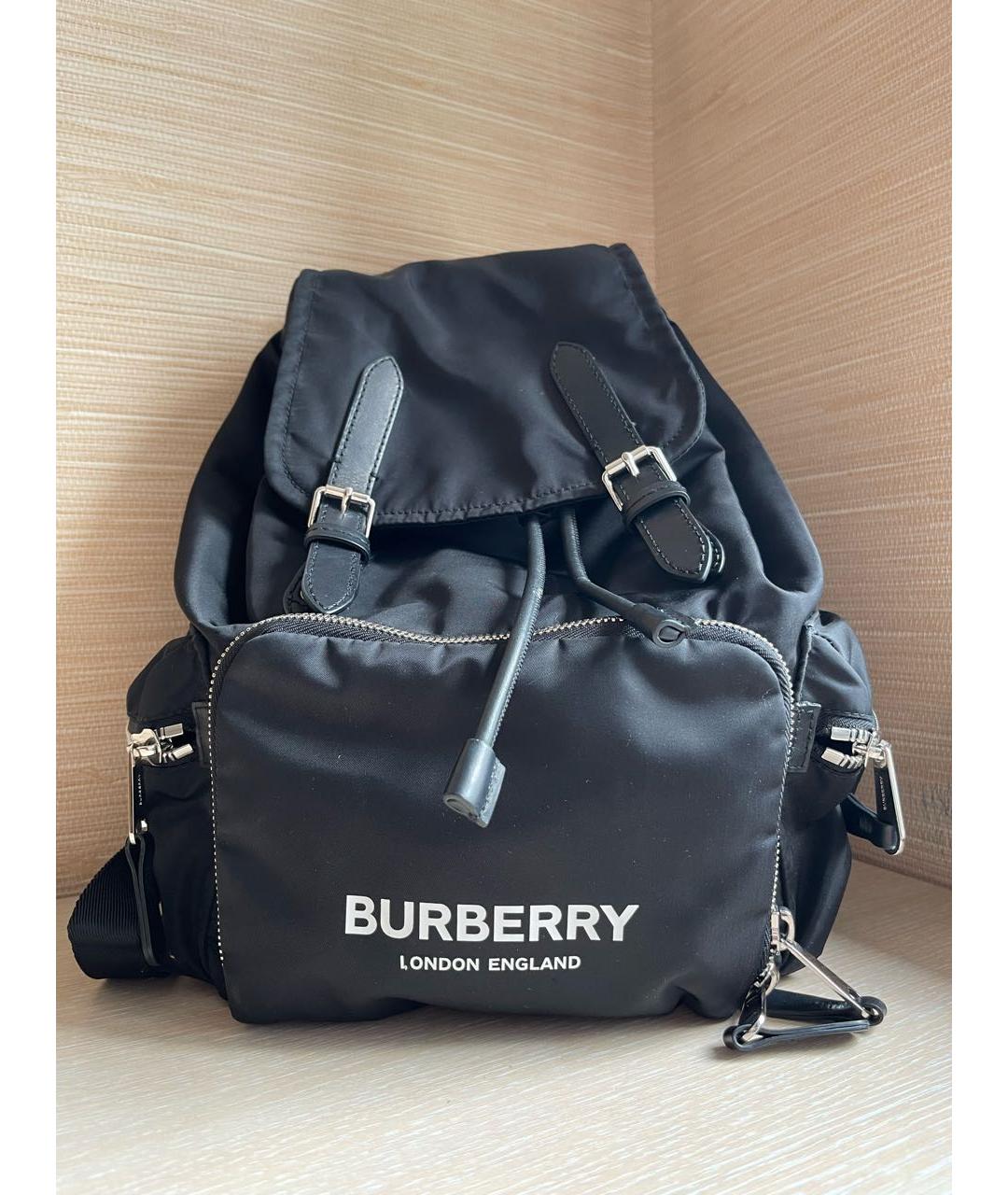 BURBERRY Черный рюкзак, фото 6