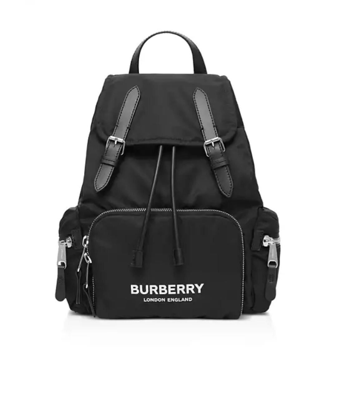 BURBERRY Черный рюкзак, фото 1