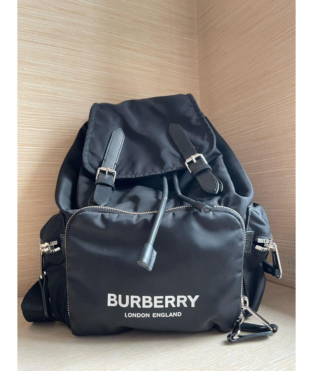 BURBERRY Черный рюкзак, фото 7