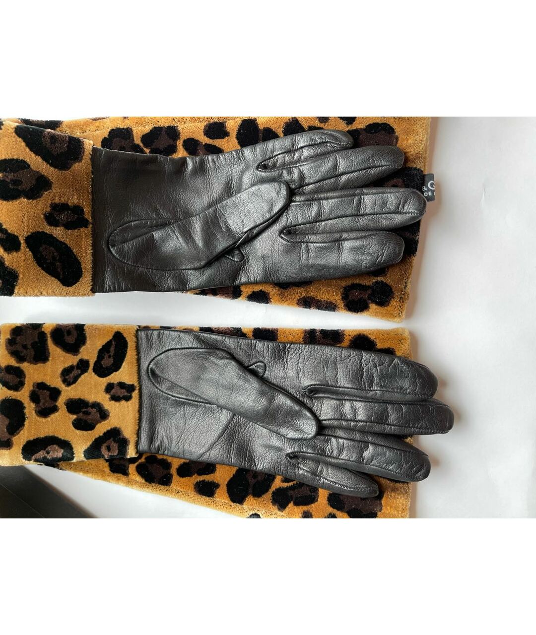 DOLCE&GABBANA Кожаные перчатки, фото 2