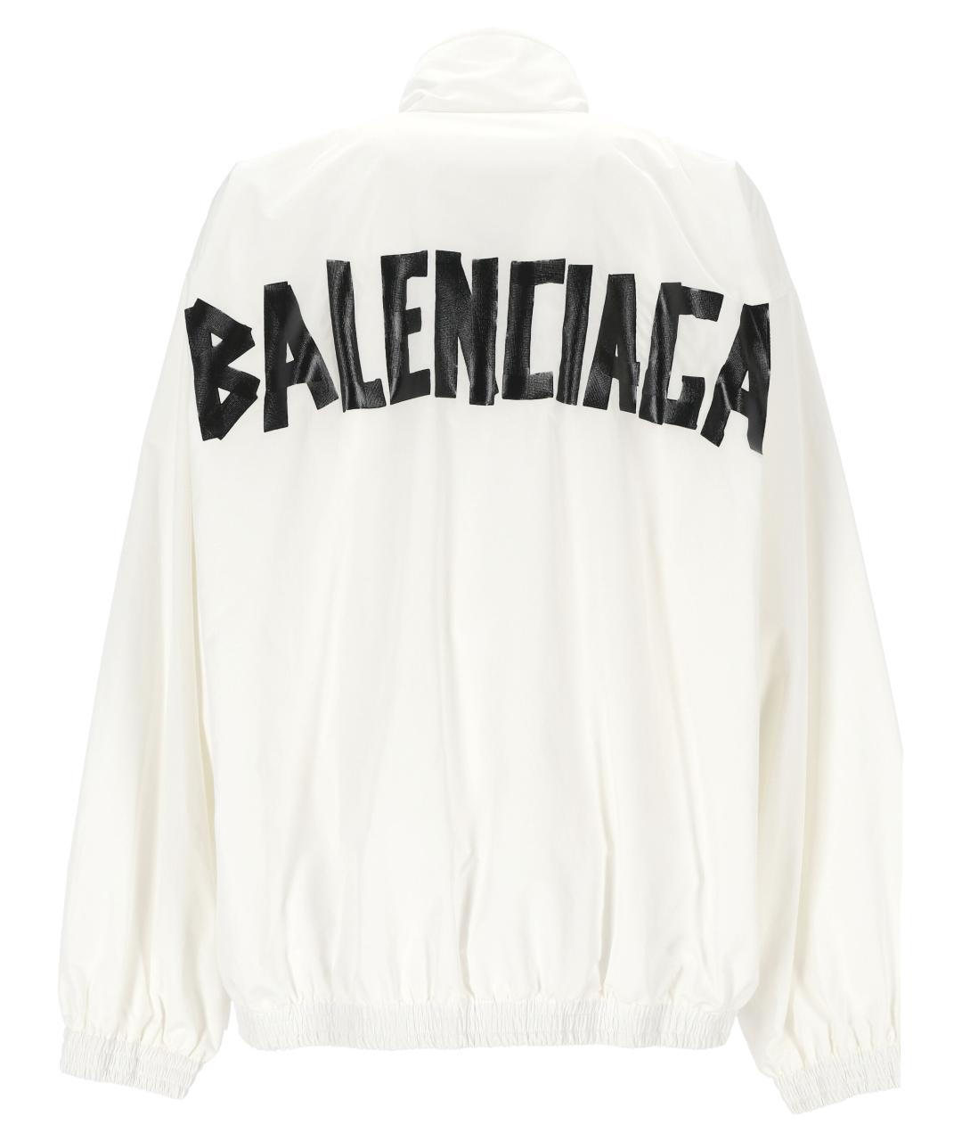 BALENCIAGA Белая хлопковая куртка, фото 3