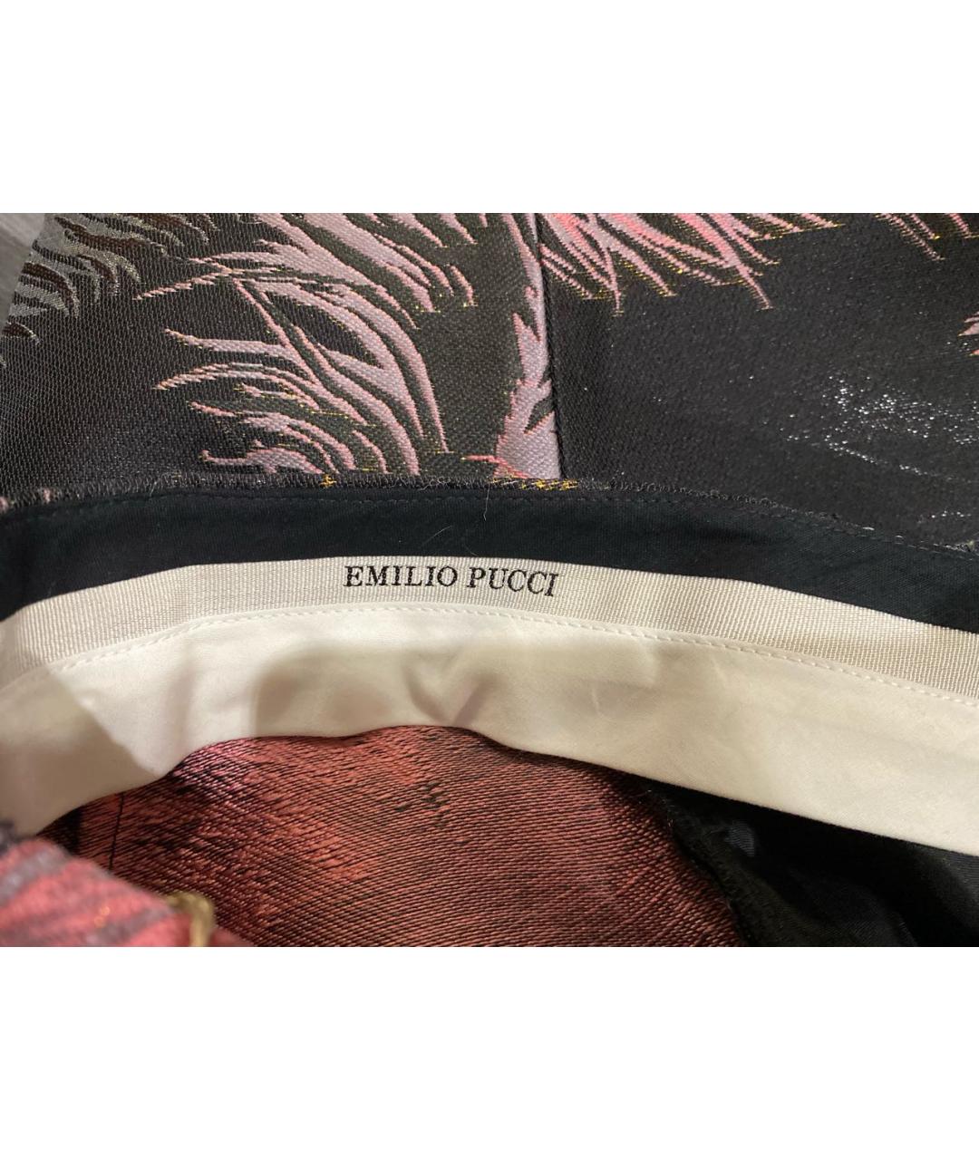 EMILIO PUCCI Мульти брюки узкие, фото 4