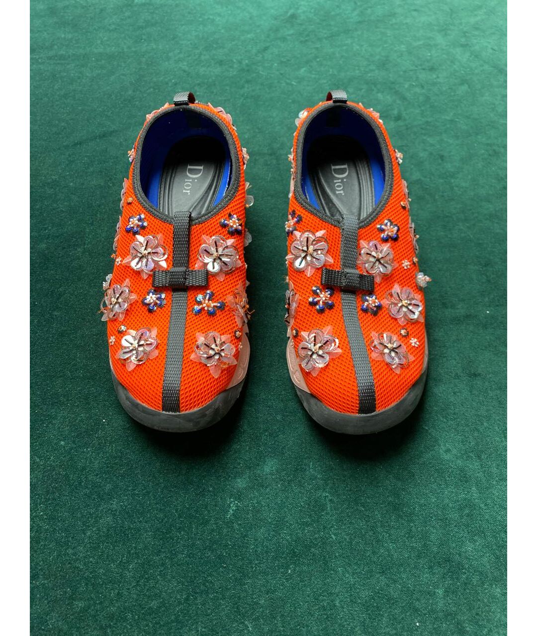 CHRISTIAN DIOR PRE-OWNED Оранжевое кроссовки, фото 2
