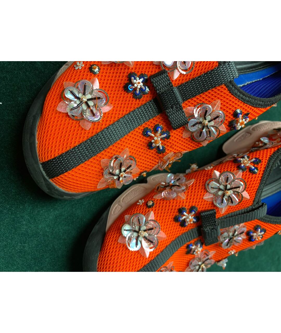 CHRISTIAN DIOR PRE-OWNED Оранжевое кроссовки, фото 6