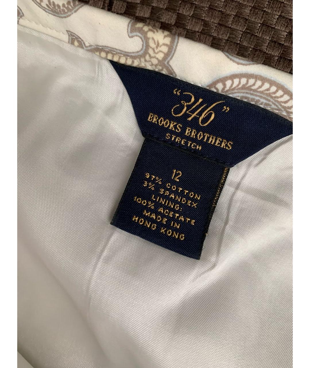 BROOKS BROTHERS Бежевый костюм с брюками, фото 2