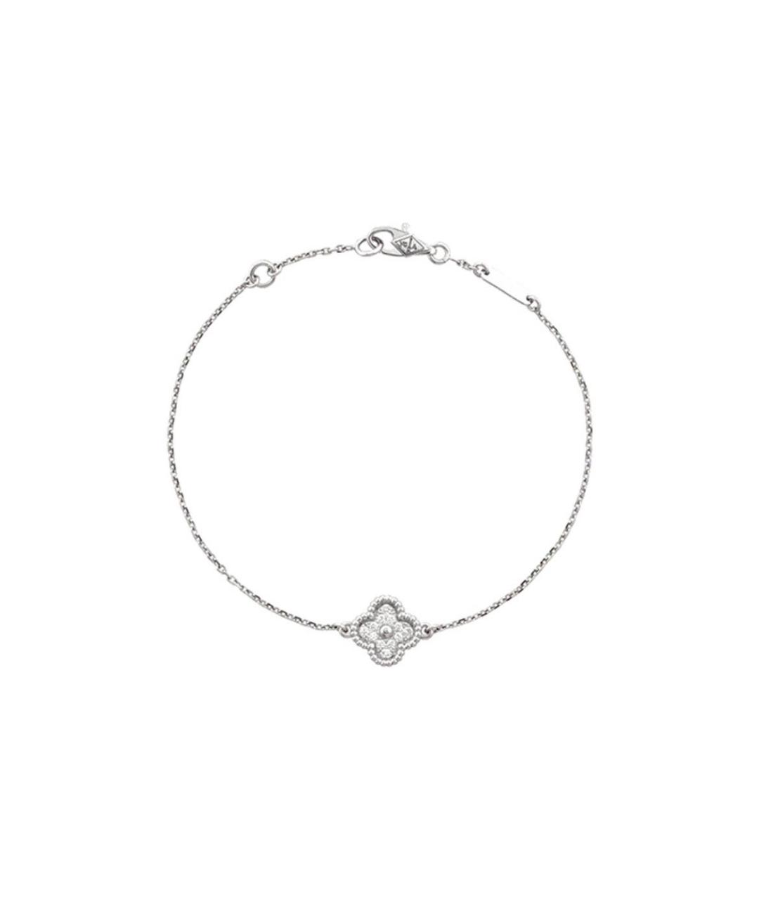 VAN CLEEF & ARPELS Серебрянный браслет из белого золота, фото 1