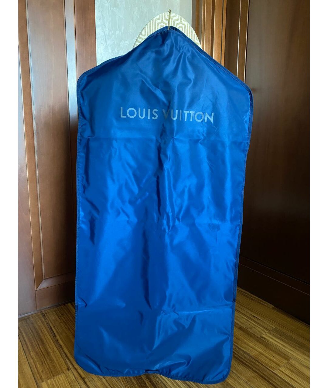 LOUIS VUITTON PRE-OWNED Синее повседневное платье, фото 6