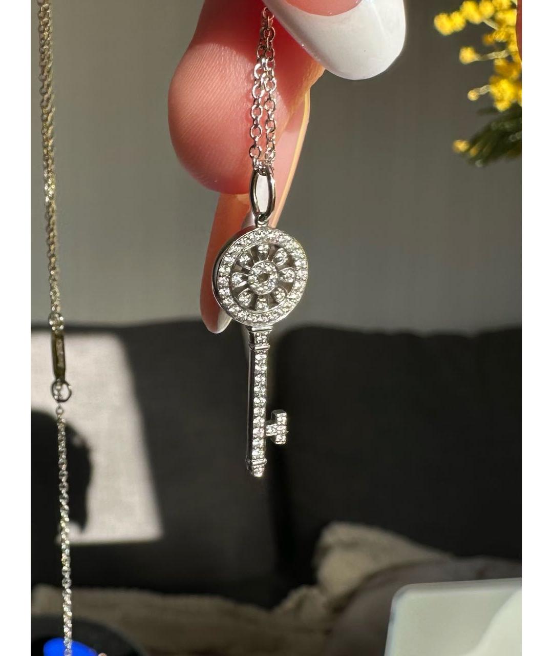 TIFFANY&CO Платиновая подвеска, фото 2
