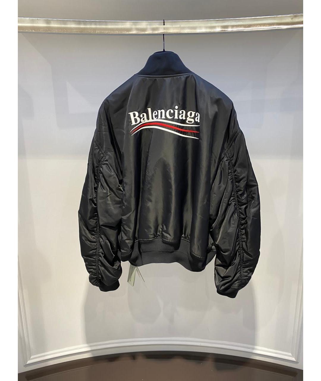 BALENCIAGA Черная куртка, фото 2