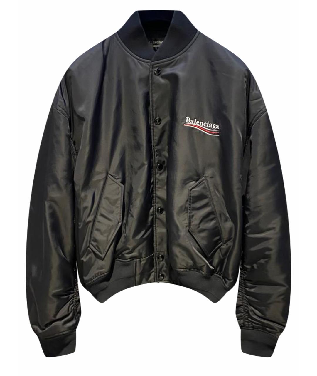 BALENCIAGA Черная куртка, фото 4