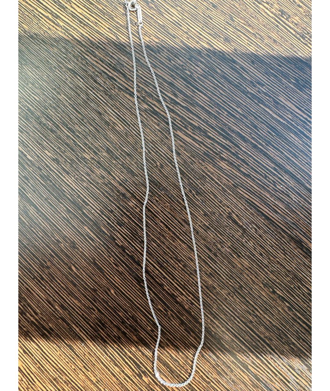TIFFANY&CO Серебряная платиновая цепочка, фото 5