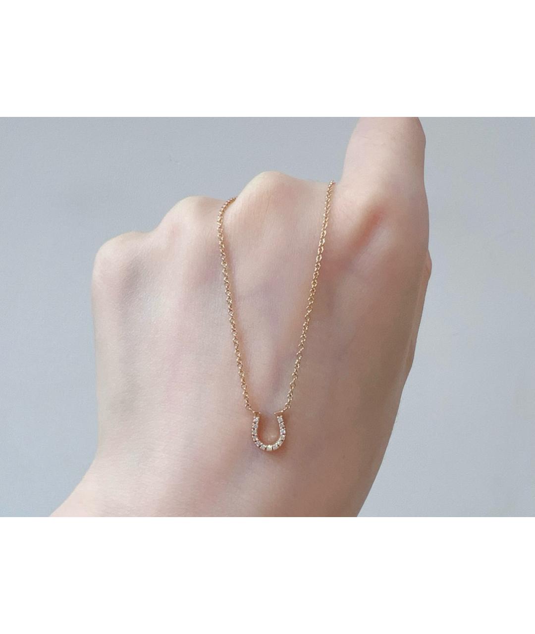 TIFFANY&CO Розовое колье из розового золота, фото 2
